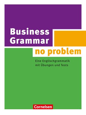cover image of Business Grammar--no problem
